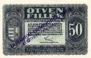 1920. 50f "Dunántúli Éremgyűjtők Napja... 1974..." propaganda fny-sal T:I