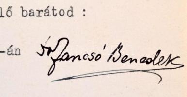 1929 Nagynyújtódi Jancsó Benedek (1854-1930)  pedagógus, publicista levele Gerő Ödön esztétának mely...