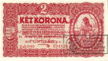 1920. 2K "Dunántúli Éremgyűjtők Napja... 1974..." propaganda fny-sal T:I