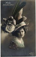 1909 Mode Non plus ultra / German fashion lady with hat. Gustav Liersch & Co. Berlin 2190/3.