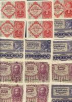 18db vegyes pengő + osztrák-magyar Bank korona tétel 15db T:I,II+,II,III