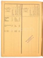 1947 Magyarország vasuti térképe, állomás és megállóhely névjegyzéke. Bp., 1947., MÁV, (Szikra-ny.),...