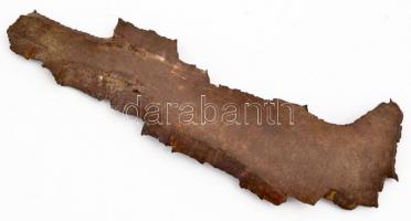 cca 1944-45 II. Világháborús szovjet gránát repesz maradvány, Kaposvár környéki harcok során lőtte k...