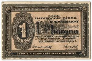 Boldogasszony/hadifogolytábor 1916. 1K "MS" (Museum Serie) jelzéssel T:I
