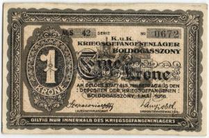 Boldogasszony/hadifogolytábor 1916. 1K "MS" (Museum Serie) jelzéssel T:I