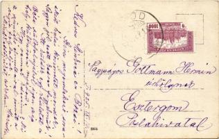 1925 Városszalónak, Stadtschlaining; Schloss Schlaining / Szalónak vára / castle. photo