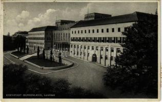 1931 Kismarton, Eisenstadt; Landhaus / tartományi parlament, hivatal / parliament, office, town hall