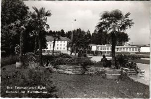 1964 Tarcsafürdő, Bad Tatzmannsdorf; Kurhotel mit Kurmittelhaus / fürdő szálloda és gyógyház / spa, hotel, bath + Bad Tatzmannsdorf Austria Das Herz- und Frauenheilbad So. Stpl.