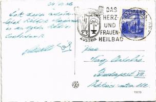 1964 Tarcsafürdő, Bad Tatzmannsdorf; Kurhotel mit Kurmittelhaus / fürdő szálloda és gyógyház / spa, ...