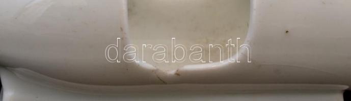 Háború előtti pezsgős palack alakú fogpiszkáló tartó. Kis hibával. 13,5 cm