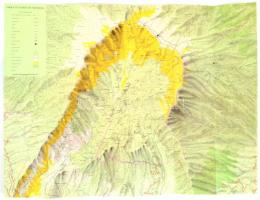 5 db szigetekkel foglalkozó térkép (Madeira, Tenerife - El Teide, La Palma - Caldera de Taburiente, ...