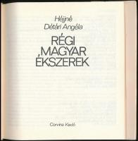 Héjjné Détári Angéla: Régi magyar ékszerek. Bp.,1976, Corvina. Kiadói egészvászon-kötésben, kiadói p...