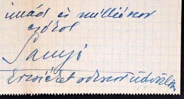 1945.II.25-28 Csepel-Budapest, Geleji Sándor (1898-1967), a Weiss Manfréd Acél- és Fémművek igazgató...