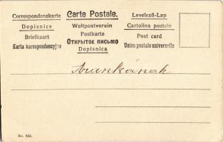 Ice skating romantic couple, winter sport. No. 832. s: Ch. Scolik