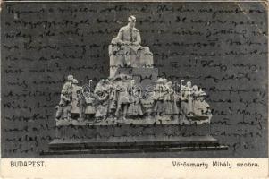 1908 Budapest V. Vörösmarty Mihály szobor. Biró A.  (EB)