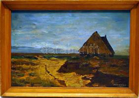 "Somogyi 1959" jelzésű olajfestmény 50x35cm keretben