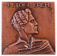 Törzsök Károly (1906-1964) 1946. "Petőfi Érem / A sportoló nemzetét szolgálja - Petőfi Terv" Br emlékérem (41x41mm) T:2,2-