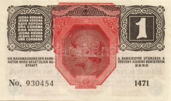 1916. 1K (7x) benne egymásutáni sorszámok T:I (6x),II+ (1x)