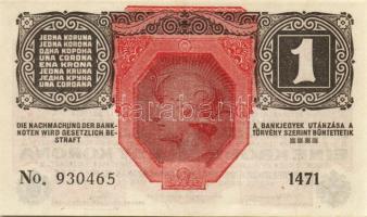 1916. 1K (7x) benne egymásutáni sorszámok T:I (6x),II+ (1x)