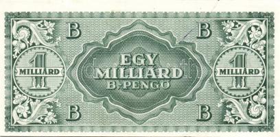 1946. 1000.000.000BP "zöld" T:I- alsó ívszélen kis beszakadás