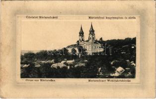 1916 Máriaradna, Radna (Lippa, Lipova); Kegytemplom és zárda. W.L. Bp. 3024. / Wohlfahrtskirche / church and nunnery (EK)