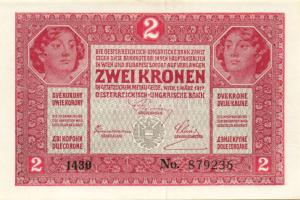 1917. 2K (5x) benne kevés ugrású sorszámok T:I