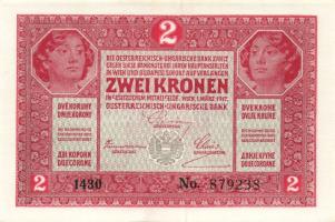 1917. 2K (5x) benne kevés ugrású sorszámok T:I