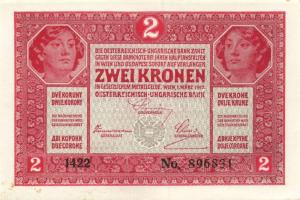 1917. 2K (5x) benne kevés ugrású sorszámok T:I