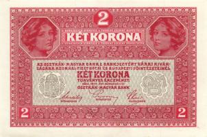 1917. 2K (5x) benne kevés ugrású sorszámok T:I