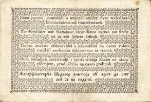 1849. 2Ft kincstári utalvány "Kossuth bankó" T:II-/III+