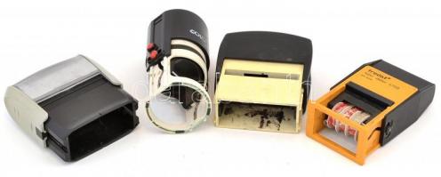 3 db nagyméretű bélyegzőház + 1 db dátumbélyegző