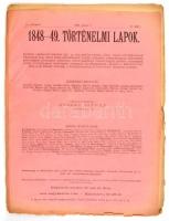 1893 1848-49 Történelmi Lapok, II. évf. 13. sz., 1893. júl. 1. Szerk.: Kuszkó István. Kolozsvár, Közművelődés-ny., 133-140 p.