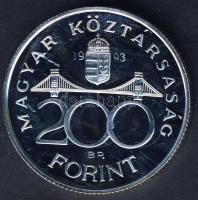 1993. 200Ft Ag "MNB" T:PP