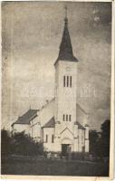 Nagyszénás, emlék a római katolikus templomszentelésről 1926. augusztus 15-én. Demartsik nyomda kiadása (EB)