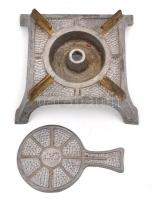 Úti spiritusz égő, 14×14 cm