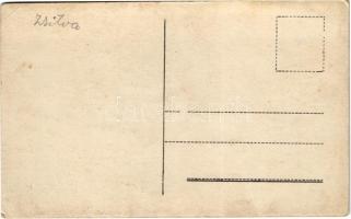 Párkány, Parkan, Stúrovo; felrobbantott Duna híd, szemben esztergomi Bazilika / destroyed bridge. ph...