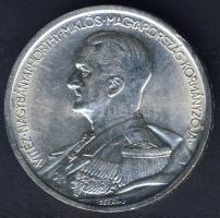 1939. 5P Ag "Horthy balra" T:2 kis ph.