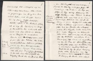 Eduard Bernstein (1850-1932) német szociáldemokrata politikai teoretikus, politikus, a revizionizmus...