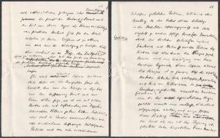 Eduard Bernstein (1850-1932) német szociáldemokrata politikai teoretikus, politikus, a revizionizmus...