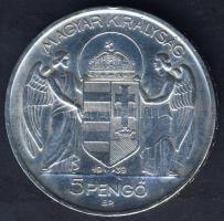 1939. 5P Ag "Horthy balra" T:2