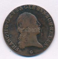 1800G 3kr Cu "I. Ferenc" T:2-,3 Hungary 1800G 3 Kreuzer Cu "Franz I" C:VF,F Huszár: 2025., Unger III.: 1401.c