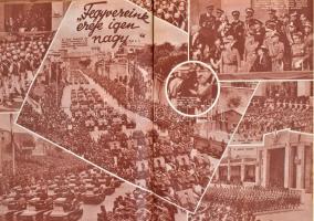 1939 Vasárnapi Újság. Uj Magyarság képes melléklete 1939.jan. 1.-aug. 20. Gazdag képanyaggal illuszt...