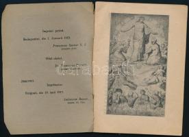 Müller Lajos: A jó Isten kórháza. Bp., 1917, Mária-kongregáció. Kiadói papírkötésben, kissé szakadt ...