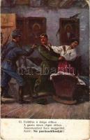 1915 Feldúlva a drága otthon... Ne paráználkodjál! / WWI K.u.K. military art postcard. A.F.W III/2. s: A. Setkowicz (EK)