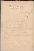 Seregély Dezső (1867-1948): Magyar Királyi Honvédség Sportverseny tervezet (plakett- és/vagy plakátt...