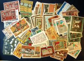 Német Birodalom/Weimari Köztársaság óriás szükségpénz (bankjegy) tétel, 1272db, kevés duplával T:I (cca 95%),II+,II (kevés)