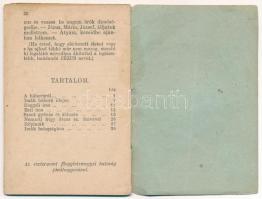 Reviczky Aladár: Imák és intelmek katonák számára a háború idejére. Budapest, é.n., Szent-István-Tár...