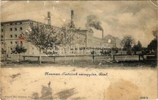 1901 Arad, Neuman Testvérek szeszgyára. Kerpel Izsó kiadása / distillery (b)