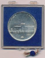 Lapis András (1942-) DN "Gyulai Várszínház" Ag emlékérem, plombált kék ÁPV tokban (~38g/0....