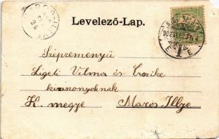 1902 Nagyszeben, Hermannstadt, Sibiu;  M. kir. katolikus Teréz árvaház. Graef Károly kiadása / Catho...